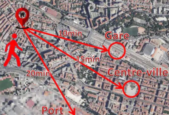 툴롱 Proche Hyper-Centre Et Gare 아파트 외부 사진